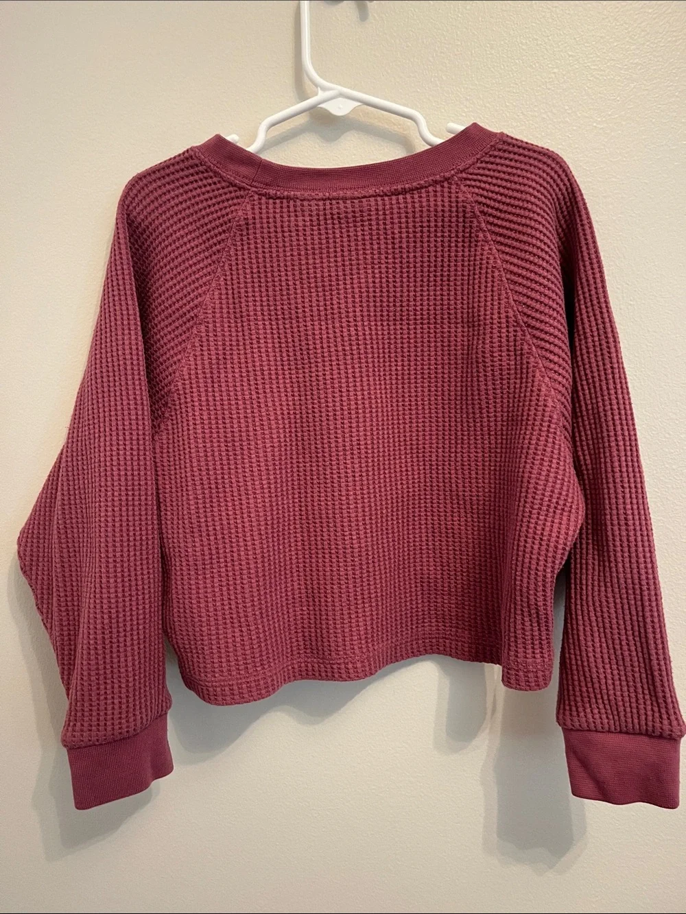 GAP Waffle Knit Long Sleeve